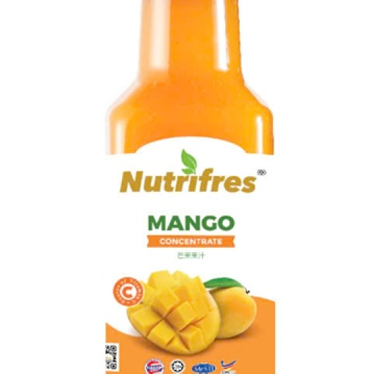 NUTRIFRES NƯỚC ÉP XOÀI CÔ ĐẶC 850G (12/THÙNG)