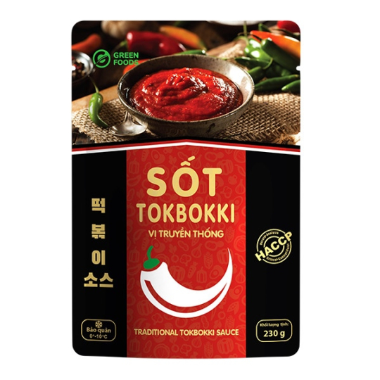 GREEN FOODS SỐT TOKBOKKI VỊ TRUYỀN THỐNG 230G