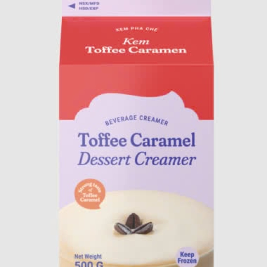 TÂN NHẤT HƯƠNG KEM PHA CHẾ TOFFEE CARAMEN 500G