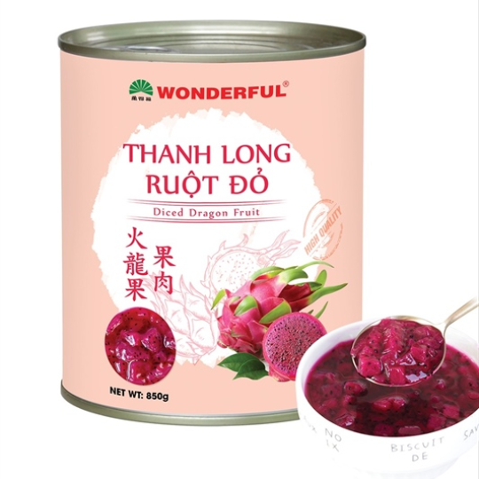 WONDERFUL THANH LONG RUỘT ĐỎ 850G