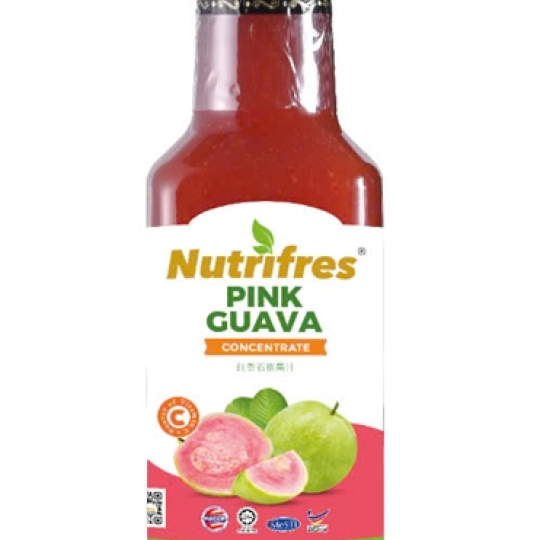 NUTRIFRES NƯỚC ÉP ỔI HỒNG CÔ ĐẶC 1L (12/THÙNG)