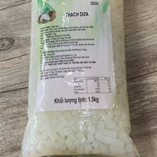 THẠCH DỪA DEDU 1.5KG (12/THÙNG)
