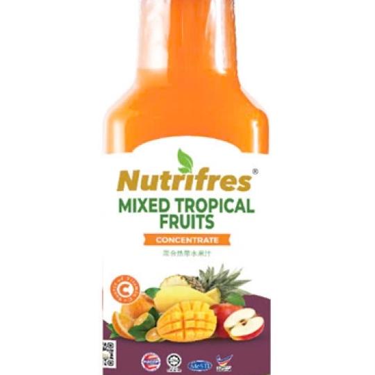 NUTRIFRES NƯỚC ÉP TRÁI CÂY NHIỆT ĐỚI CÔ ĐẶC 850G (12/THÙNG)