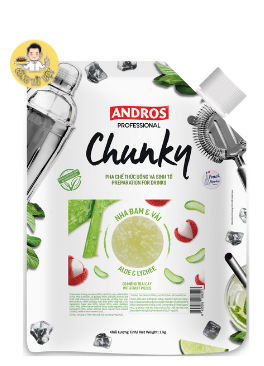 CHUNKY TÚI SINH TỐ NHA ĐAM & VẢI 1KG