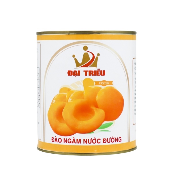 ĐẠI TRIỀU ĐÀO LON 820G