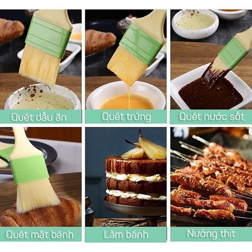 CHỔI CƯỚC NHỰA VÀNG XANH 3CM