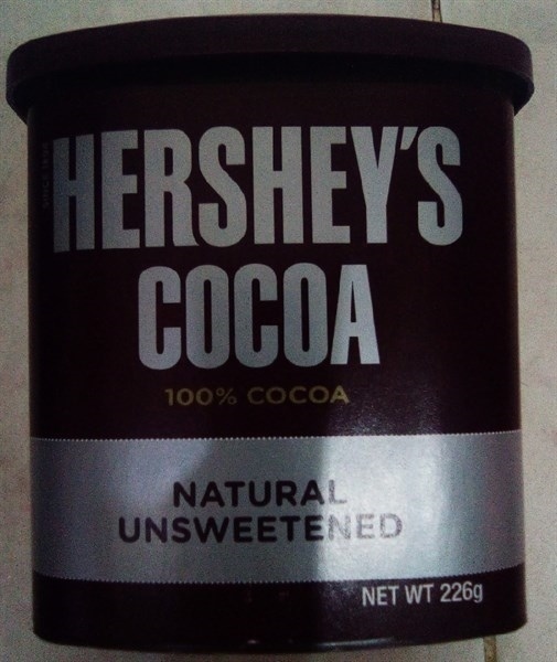 HERSHEY'S BỘT CACAO NGUYÊN CHẤT 226G (12/THÙNG)