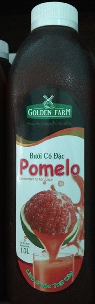 GOLDEN FARM CỐT BƯỞI CHAI 800ML (12/THÙNG)