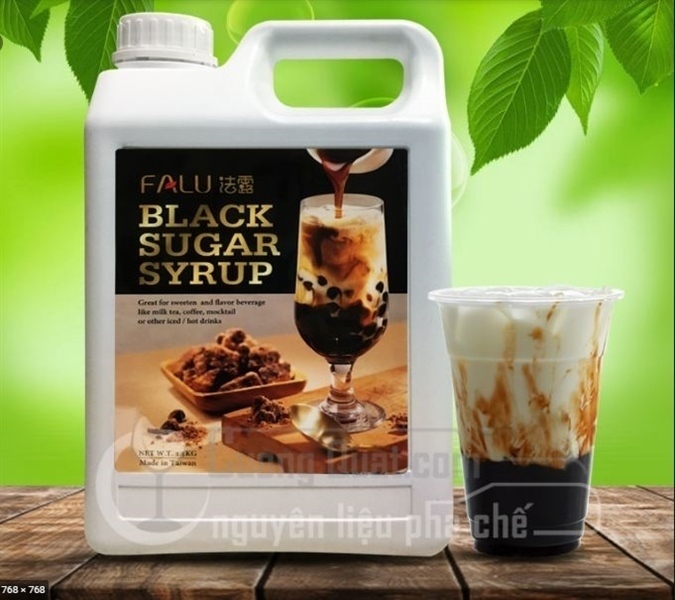 FALU SYRUP ĐƯỜNG ĐEN 2.5KG (6/THÙNG)