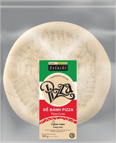 ĐẾ BÁNH PIZZA ZELACHI 390G