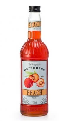 OSTERBERG SYRUP ĐÀO 750ML (6/THÙNG)