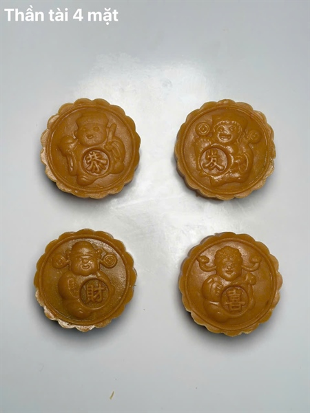 KHUÔN TRUNG THU THẦN TÀI 4 MẶT 125G