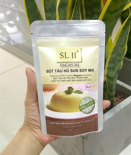 BỘT TÀU HỦ SINGAPORE SUN SOY MIX 90G