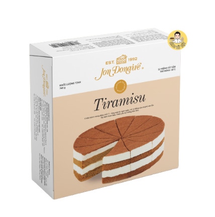 JON DONAIRE BÁNH TIRAMISU HỘP 756G