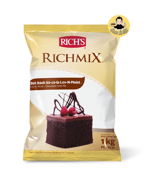 RICH'S BỘT BÁNH SOCOLA LOV-N-MOIST 1KG