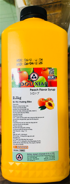 DOUXIAN SYRUP HOÀNG KIM ĐÀO MH:1602 CAN VUÔNG 2.5KG (6/THÙNG)
