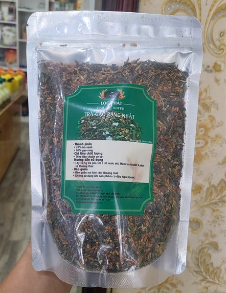 LỘC PHÁT TRÀ GẠO RANG NHẬT 500G (24/THÙNG)