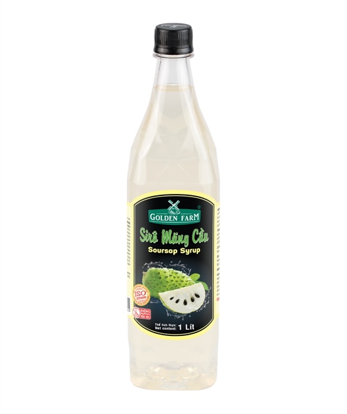 GOLDEN FARM SYRUP MÃNG CẦU 520ML (12/THÙNG)