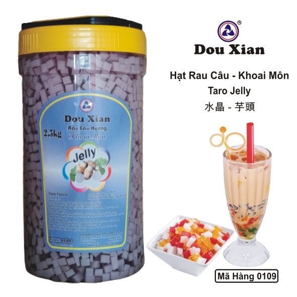 DOU XIAN HẠT RAU CÂU KHOAI MÔN 2.5KG MH:0109 (6/THÙNG)