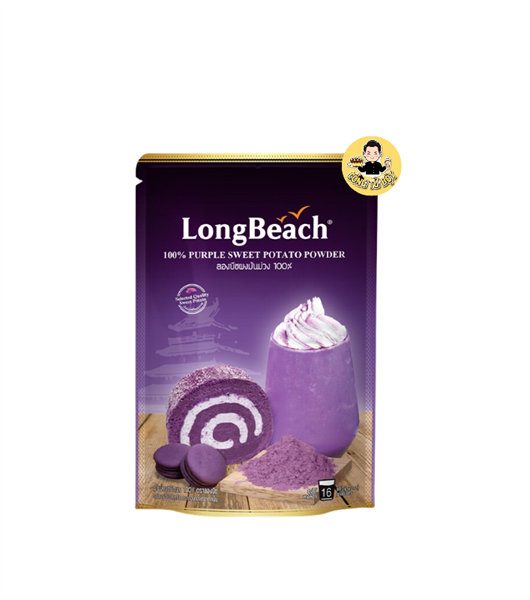 LONG BEACH BỘT KHOAI LANG TÍM NGUYÊN CHẤT 200G