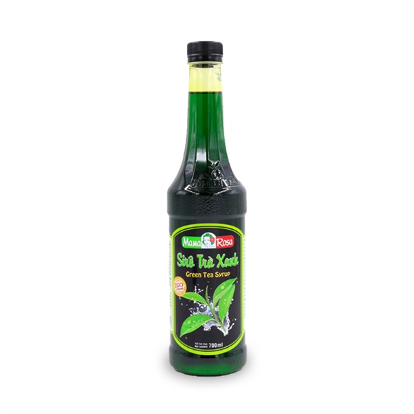 MAMA ROSA SYRUP TRÀ XANH 700ML (12/THÙNG)