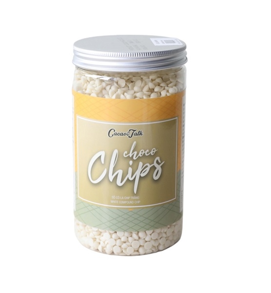 CACAO TALK SOCOLA CHIP TRẮNG 700G