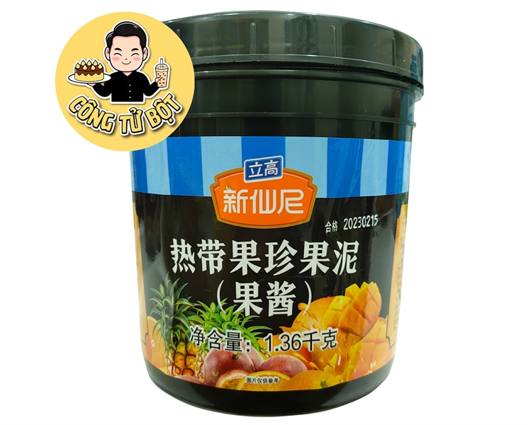 SENSINI MỨT TRÁI CÂY NHIỆT ĐỚI 1.36KG (6/THÙNG)