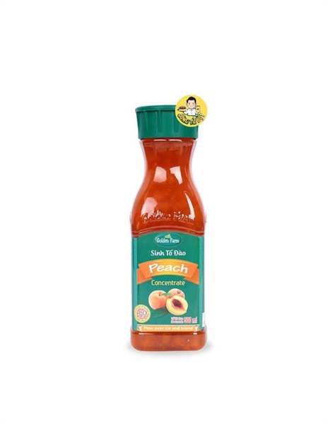GOLDEN FARM SINH TỐ ĐÀO 500ML (24/THÙNG)