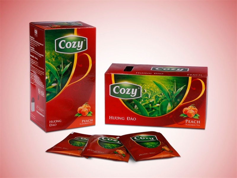 COZY TRÀ ĐÀO TÚI LỌC HỘP LỚN 50 GÓI (24/THÙNG)