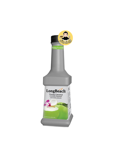 LONG BEACH MỨT DỪA NON 900ML (6/THÙNG)