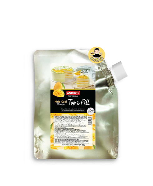 ANDROS TOP & FILL MỨT XOÀI 900G