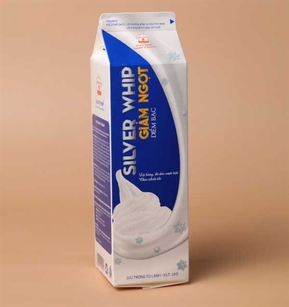 TÂN NHẤT HƯƠNG KEM SILVER GIẢM NGỌT 1KG (12/THÙNG)