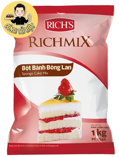RICH'S BỘT BÁNH BÔNG LAN 1KG (12/THÙNG)