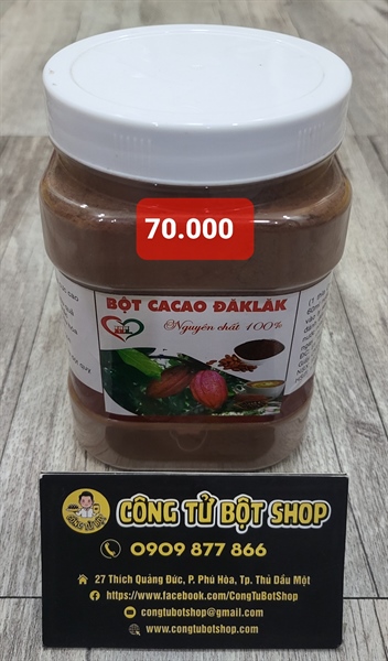 DĂK LĂK BỘT CACAO HỘP 500G