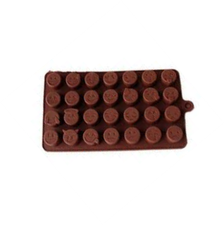 KHUÔN SILICON 28 Ô EMOJI