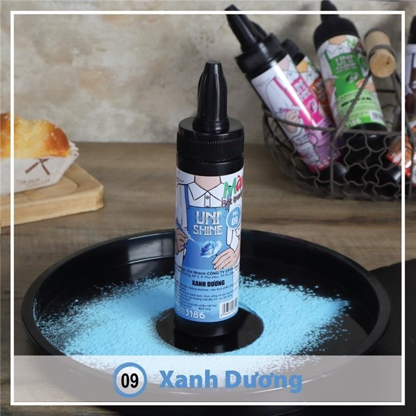 MÀU PHUN BỘT XANH DƯƠNG ĐT
