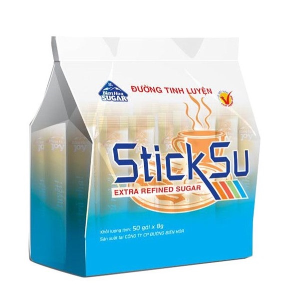 BIÊN HÒA ĐƯỜNG ĂN KIÊNG STICKSU 6G TÚI 50 GÓI