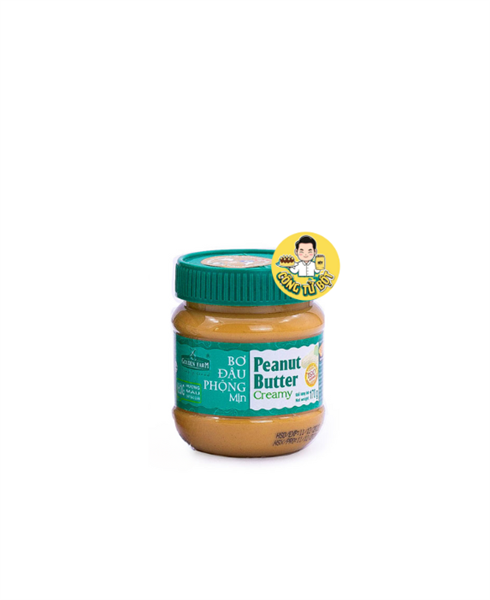 GOLDEN FARM BƠ ĐẬU PHỘNG MỊN 170G (24/THÙNG)
