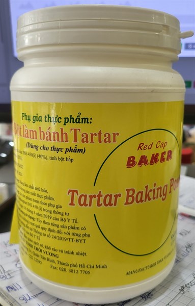BỘT TARTAR BAKING POWDER 1.35KG