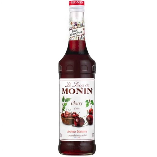 MONIN SYRUP CHERRY 700ML (6/THÙNG)