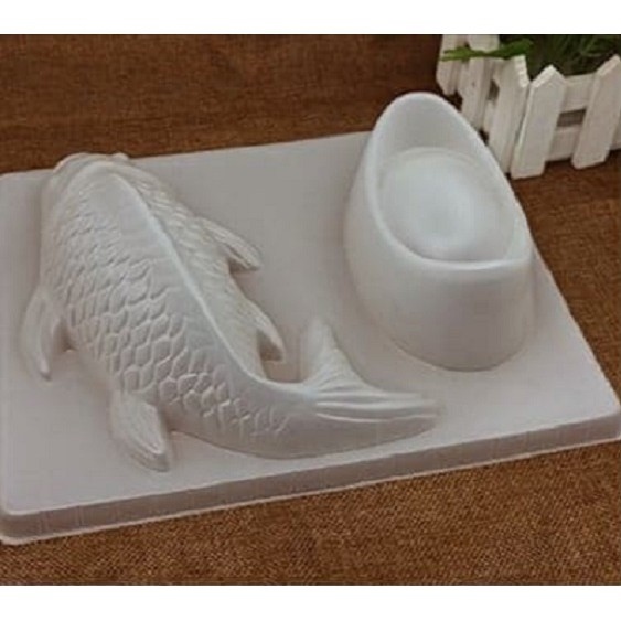 KHUÔN CÁ CHÉP VÀ THỎI VÀNG SIZE M