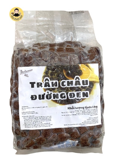 BENTRECOCOAS TRÂN CHÂU TƯƠI ĐƯỜNG ĐEN HẠT VUÔNG LỚN 1KG