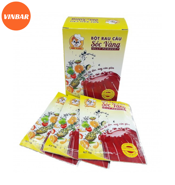SÓC VÀNG BỘT RAU CÂU (10GÓI/HỘP-10HỘP/THÙNG)