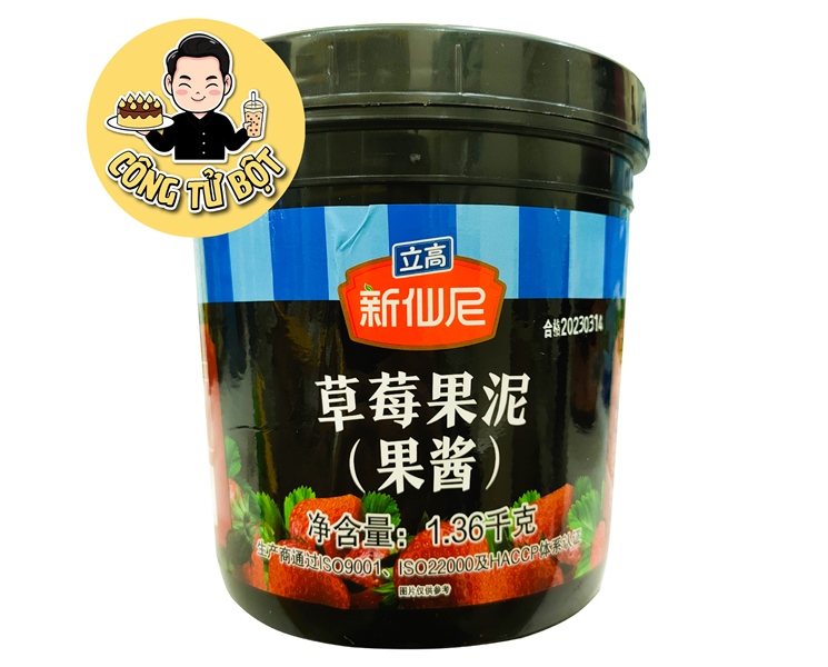 SENSINI MỨT DÂU TÂY 1.36KG (6/THÙNG)