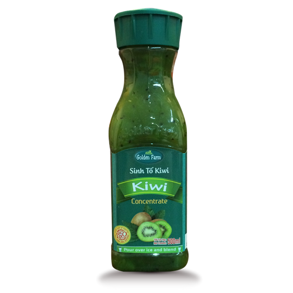 GOLDEN FARM SINH TỐ KIWI 500ML (24/THÙNG)