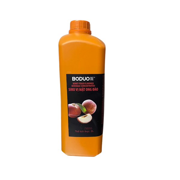 BODUO SYRUP MẬT ONG ĐÀO 2L