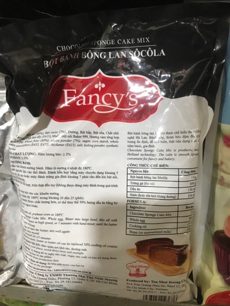 FANCY BỘT BÁNH BÔNG LAN SOCOLA 1KG
