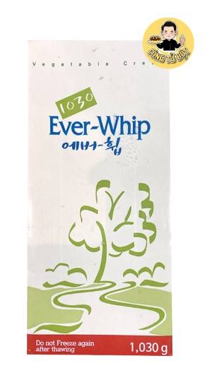SIB KEM KHÔNG SỮA EVERWHIP (12/THÙNG)