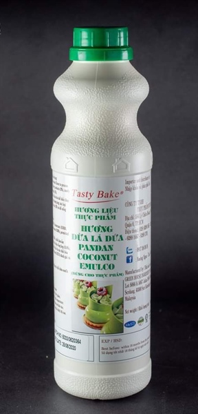 TASTY BAKER HƯƠNG DỪA LÁ DỨA 1KG