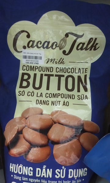 SOCOLA SỮA DẠNG NÚT ÁO 1KG
